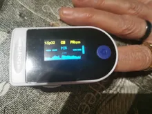 Oxímetro de pulso Digital para dedo, medidor de saturación de oxígeno en sangre, Monitor de ritmo cardíaco SPO2 PR + termómetro infrarrojo