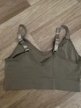 Sports-Bra Vest Back-Padded Gym Fitness Seamless Workout Push-Up Running Women Shockproof