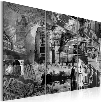 

LONDON-triptych Table-Gasoline-120x80