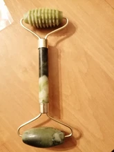 Masajeador de piedra Natural de cuarzo rosa, masajeador para terapia Facial y cuello, masajeador para tratamiento de salud, cuello cuerpo, gua sha