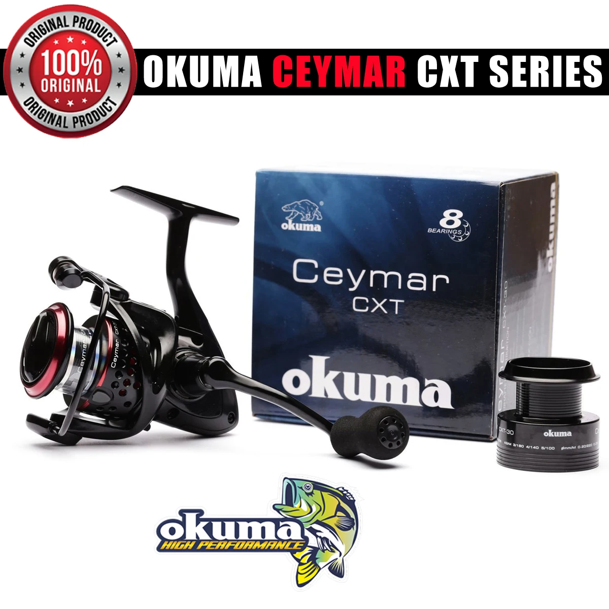 Okuma Ceymar CXT Series Spin LRF Surf | Спорт и развлечения