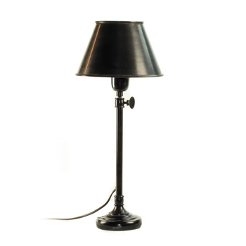 

Black METAL small table lamp 20X43 METAL display