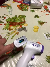 oximetro de dedo Monitor de oxígeno en sangre oxímetro de pulso para dedo Monitor de saturación de oxígeno envío rápido en 24 horas (sin batería)