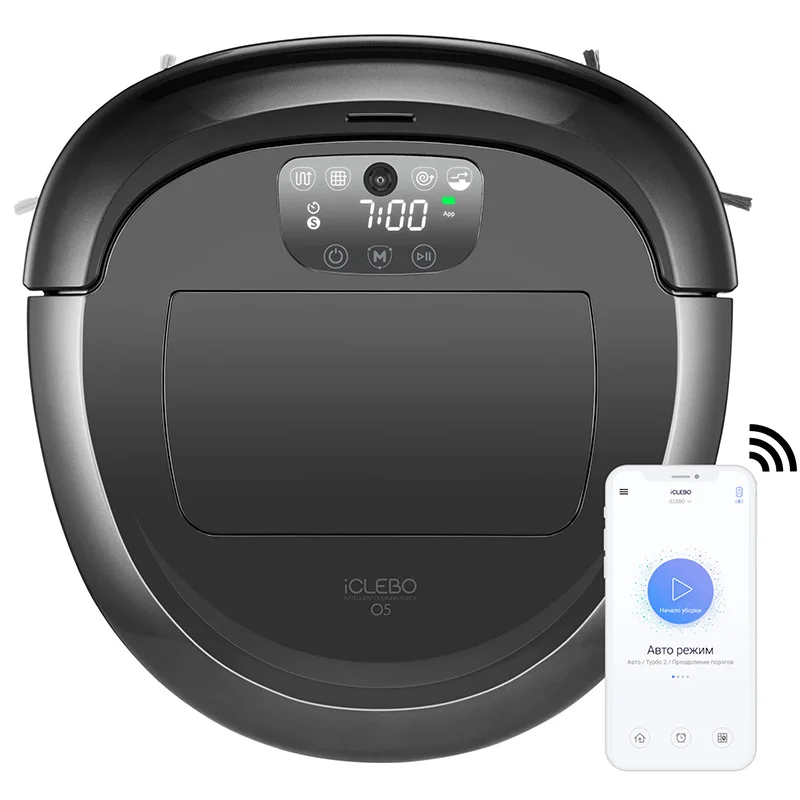 Робот пылесос iCLEBO O5 WiFi| |