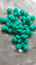 Pacifier-Chain-Clip Abacus Lentils Baby Teether Beads Silicone Kovict DIY 50pcs/Lot 12mm