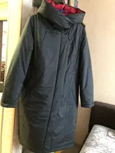 Thick Jacket Clothing Parka Coat Women Female Winter Astrid Hooded Long Large-Sizes Fashion