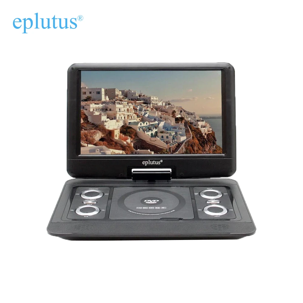 Portable Dvd Player With Tv Tuner Dvd Record Player Dvb T2 Swivel Screen Tv Home Car Charger Eplutus Ep 1330t 14 1 Inch Usb Car Multimedia Player Aliexpress