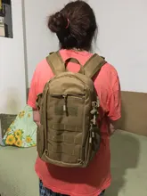 Mochila táctica militar para hombre, morral de viaje deportivo impermeable de 15L y 20L, Mochila de acampada, fundas de Caza y Pesca