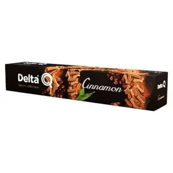 

Box of 10 coffee capsules Delta Cinnamon with notes to Canel Pae Generico coffee maker