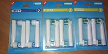 4Pcs replacement brush heads for Oral B electric toothbrush before power/Pro health/Triumph/3D
