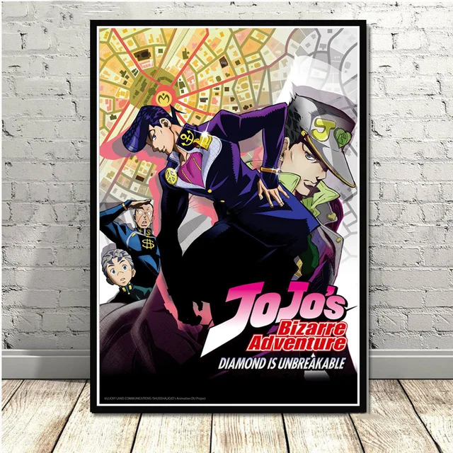Постер и принты JoJo s Необычные Приключения действие Япония Аниме Малыш картины классическое искусство настенные картины для гостиной домашний декор - Цвет: R