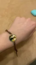 Pulsera de cuero con colgante de cristal para hombre y mujer, brazalete de artesanía a mano, joyería de moda, gran oferta, 2020