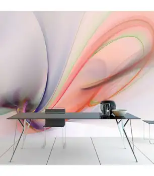 

Mural-Silky colorful smoke