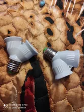 Converter Bulb-Adapter Light-Lamp 2e27-Lamp-Holder E27 Splitter Y-Shape To Halogen LED