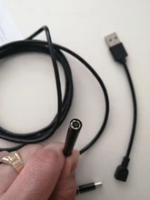 Cámara endoscópica flexible e impermeable, 7mm, IP67, boroscopio, inspección, cámara, Android, PC, Notebook, 6LED, ajustable