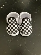 Zapatos clásicos a cuadros para bebé recién nacido, calzado de suela suave de algodón, informales, deportivos, para cuna