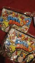 Super Zings-estuche de cosméticos para mujer, bolsa de maquillaje de juego de dibujos animados, gran capacidad, bolsa de almacenamiento de juguetes multifunción, el mejor regalo para niños