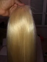 Recto 613 rubia Color degradado 13x4 transparente Peluca de encaje de cabello humano sin costuras nudos blanqueados 4x4 Closure13x6 peluca Frontal de encaje