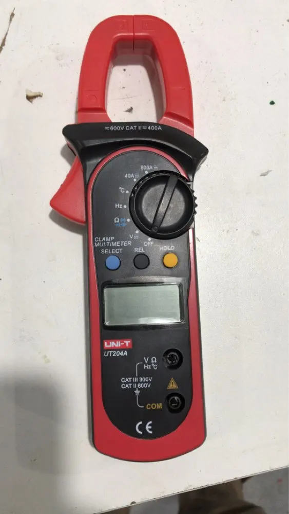 大きな取引 UNIT uni t デジタルクランプメータ dc ac 電流 UT203 UT204 UT200 シリーズ 400A600A