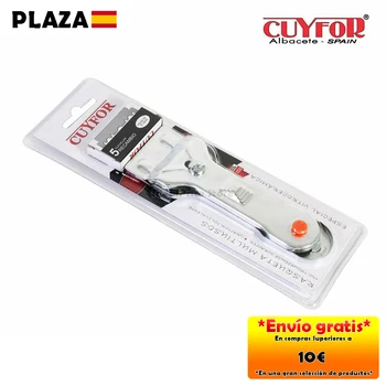 

CUYFOR®Glass and Ceramic scraper-special for Vitro-ceramics and induction plates + 5 replacement blades