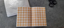 Láminas de PVC autoadhesivas decorativas para muebles, láminas de 15mm, tapas para cubrir tornillos, pegatinas para artesanías de madera, ornamento de armario de escritorio, 96 Uds./hoja
