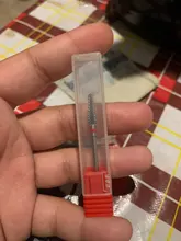 En stock!2018 de uñas taladro eléctrico de lima de uñas poco, taladro de carburo de 3/32 602801 de uñas de alta calidad archivo buff