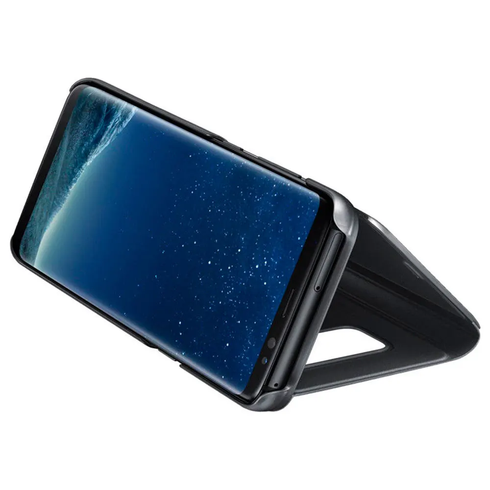 OcioDual чехол 360 флип-вид смарт-прозрачное зеркало для Samsung Galaxy S8 корпус с устойчивым покрытием Стенд чехол