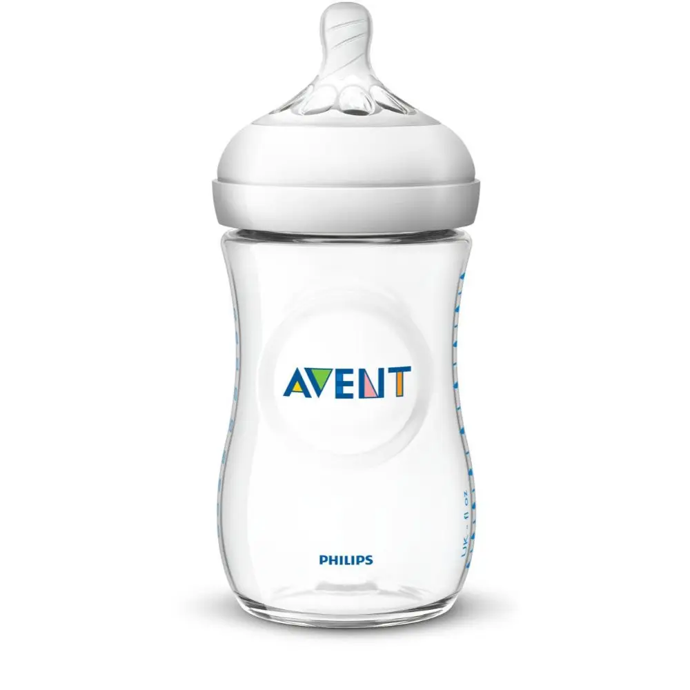 Philips Avent Original Clear 260 ML PP BPA Free Anti-Colic Natural Baby Bottle Slow Flow Ultra Soft Nipple Shaped - AliExpress