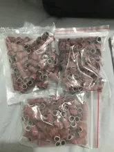 Bandas de limado de manicura, Lima de 6MM para Gel UV, removedor de esmalte acrílico para máquina de clavos eléctrica, 100 Uds., 80 #/120 #/180 #