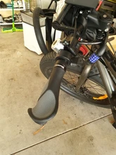 Deemount-empuñaduras de goma para bicicleta, cómodas, integradas, para reposapiés de mano de ciclista, cubierta de Manillar de bicicleta de montaña, absorción de impacto