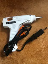 Pistola de Pegamento Caliente de termofusible de alta temperatura, herramienta de reparación de 20W, Mini pistola de calor, uso de barras de pegamento de 7mm, herramientas eléctricas de temperatura de calor DIY