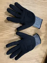 GMG-guantes de trabajo de seguridad TPR, resistentes al impacto, antigolpes, mecánicos, resistentes al impacto