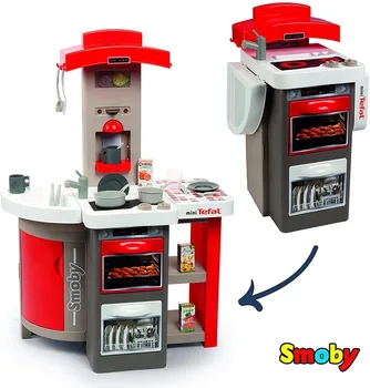 

Smoby-kitchen folding toy, red, gray, single (312200)