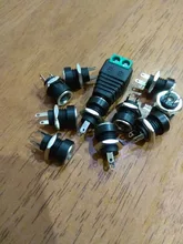 DIY Adapter Connector Jack-Socket Male-Plug Pin Pcb-Mount Plug-Jack DC 10PCS