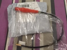 Imán de luz LED de 60cm, herramienta de garaje Flexible, reparación de pastilla magnética, mango de plástico rojo Flexible, agarrador de Metal