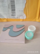 2 uds. De lentes para Cosplay, lentillas multicolores para ojos, maquillaje de Navidad, serie Anime, 1 par