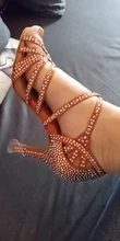 WUXIJIAO-Zapatos de baile de satén con diamantes de imitación para mujer, baile latino, suela suave, para salsa, tacón de 5 a 10cm