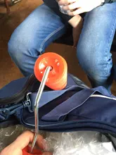 Juego de herramientas con patrón de imitación de madera, rodillo de goma Eg300T de 7 pulgadas + Embo de recubrimiento de grano de madera Ms16