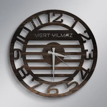 

Personalized Is Different Design Wooden Wall Clock GD-41C