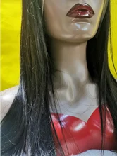 Rosabeauty 28 30 pulgadas peruana 4x4 13x4 cierre Frontal de encaje pelucas de cabello humano Pre arrancado con el pelo del bebé recto peluca Frontal de encaje