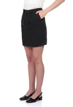 

Blue White Denim Skirt