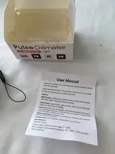 oximetro de dedo Oxímetro de pulso con huella dactilar, pantalla OLED, Clip para dedo, Monitor de sueño con frecuencia respiratoria HRV SpO2 PR PI para uso doméstico