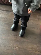 Girls Shoes Ankle-Boots Waterproof Boys Children Warm MBR Winter FORCE 100%Genuine-Leather