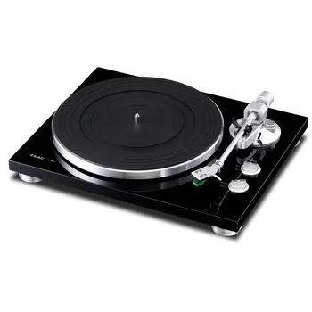 

Teac tn-300 black turntable 2 speed with gold-plated terminals