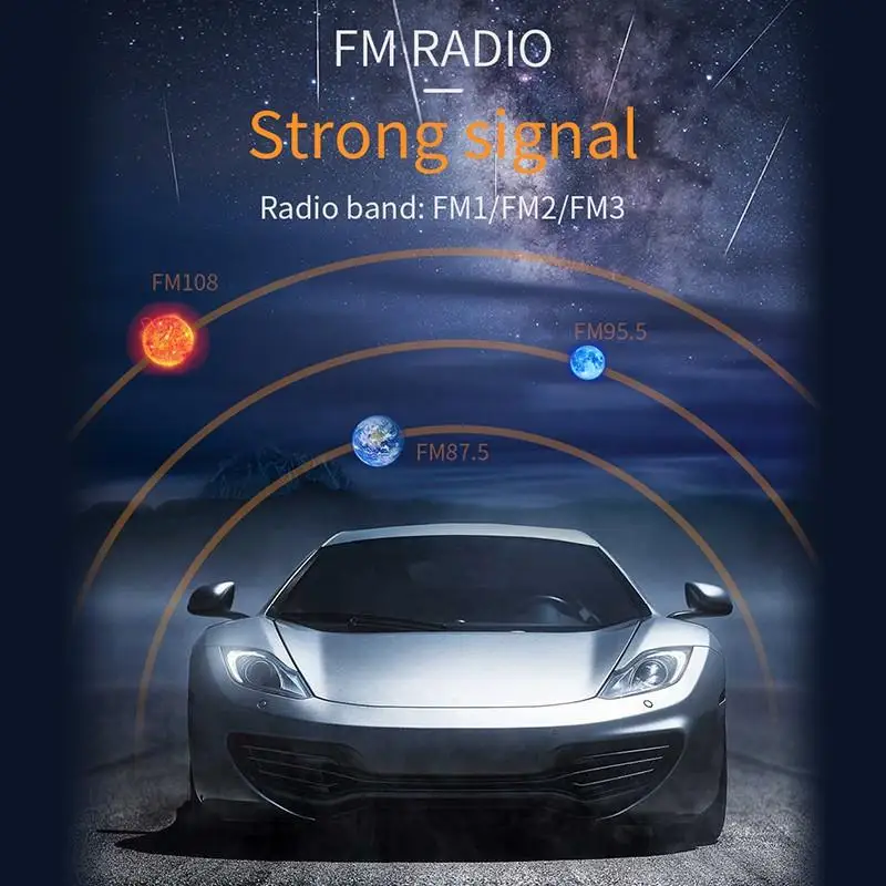 1Din Автомагнитола Bluetooth Aux FM USB автомобильный аудио плеер 1 Din In-Dash стерео Автомагнитола Автомобильный MP3-плеер с пультом дистанционного управления