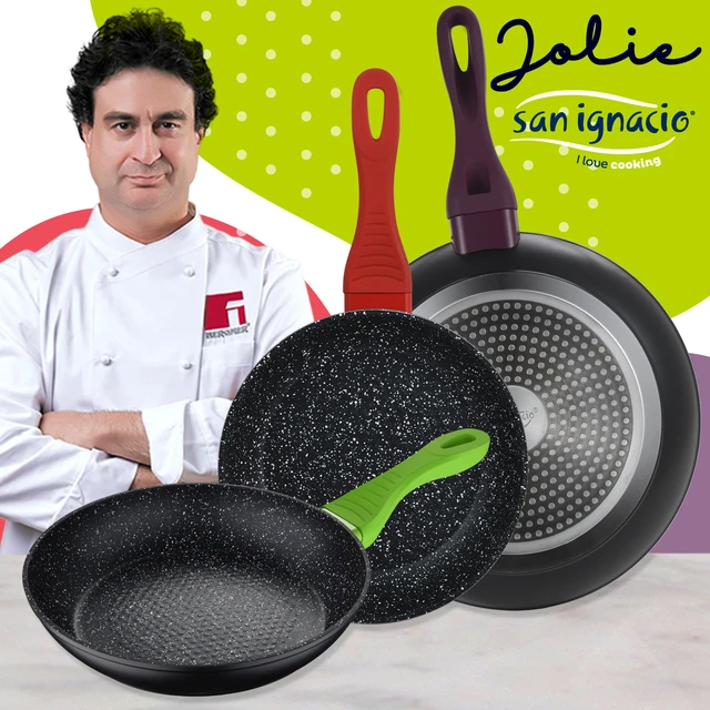 Sarten 20cm in aluminum SAN IGNACIO collection Professional Chef -  AliExpress