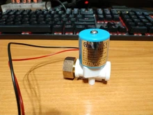 0-0.8mpa-Miniature-Valves Solenoid-Valve 2-Way Normally Plastic Closed 24V DC G1/4-40--30--60mm