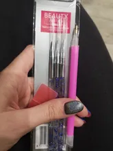 3 piezas de arte de uñas, bolígrafos, pinceles, pintura delineador, puntas 3D, conjunto de pinceles de gel acrílico UV para dibujar, herramienta de manicura para diseño de uñas francés