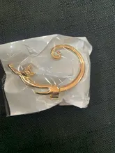 Bonitos pendientes de gato con Clip, pendientes de presión para mujer, Orecchini, pendientes para envolver, pendientes, boucle doreille Clip 2E280