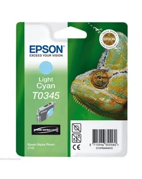 

EPSON T0345 LIGHT CYAN (CHAMELEON) for Stylus Photo 2100/2200